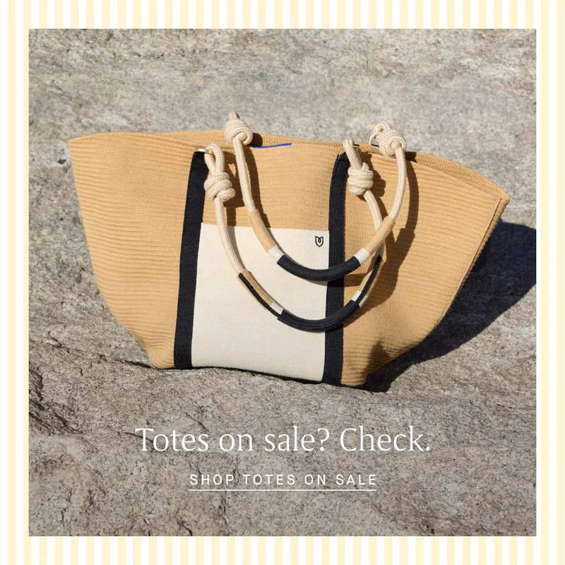 Totes on sale? Check. SHOP TOTES ON SALE