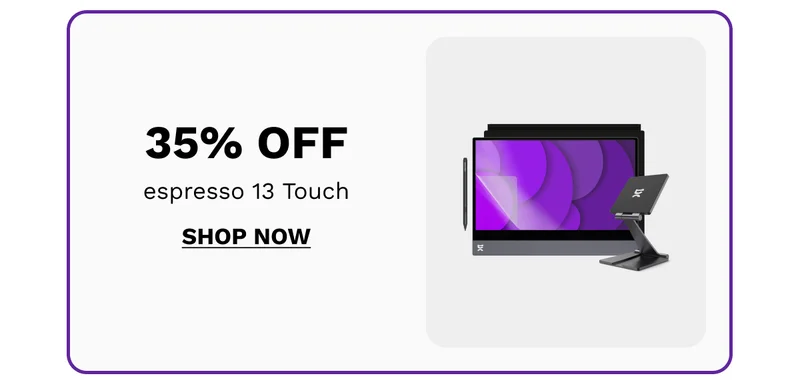 35% OFF espresso 13 Touch Bundle