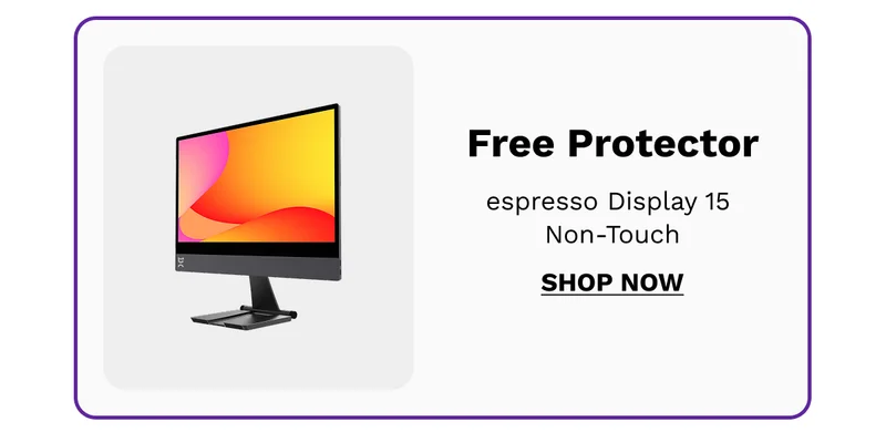 Free protector espresso 15 Non Touch