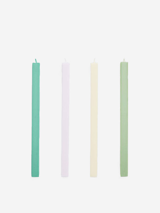 Image of HAY Square Candle Set Of 4 - Fresh