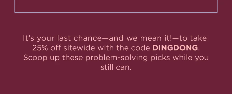 Use code DINGDONG