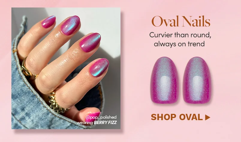 Shop 25% off Oval Nails with the code discount code