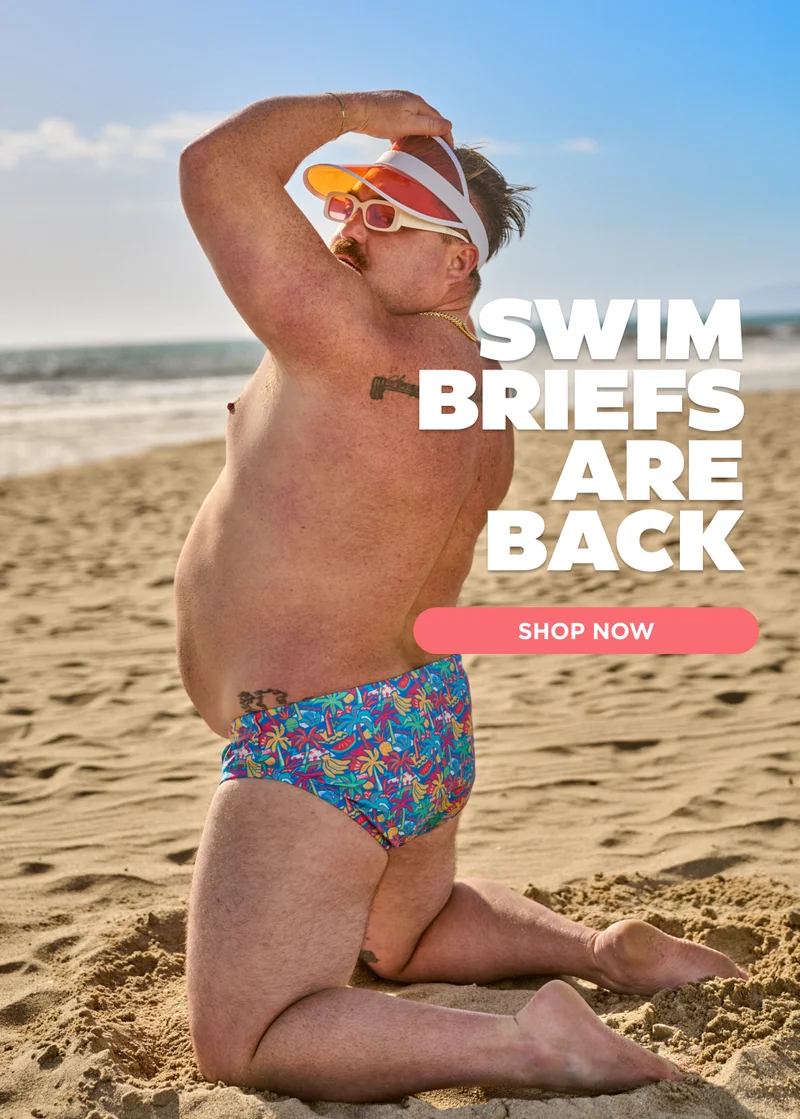 SWIM BRIEFS ARE BACK