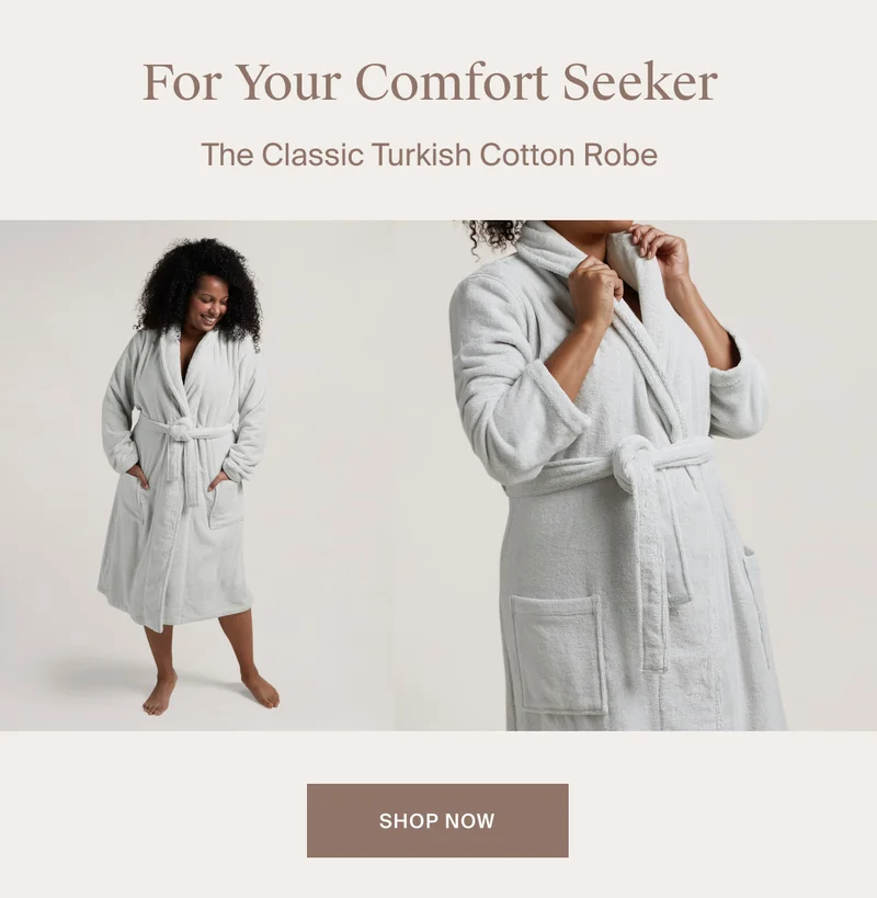Classic Turkish Cotton Robe