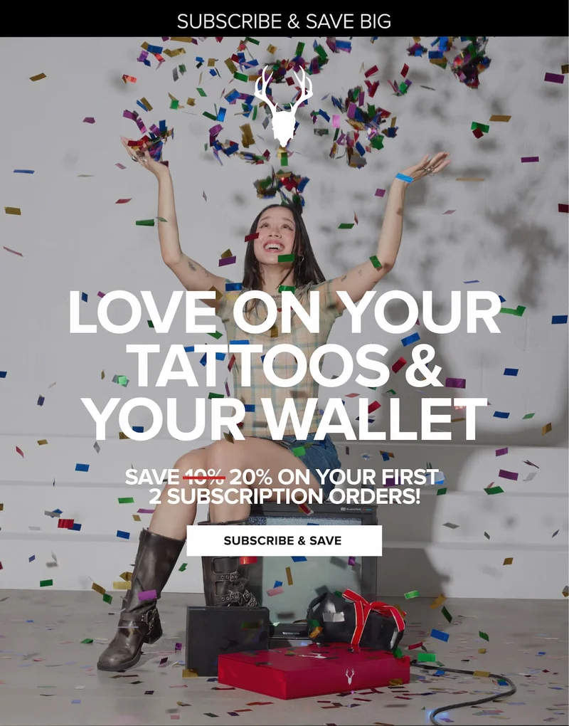 Save 20% on your first 2 subscription orders