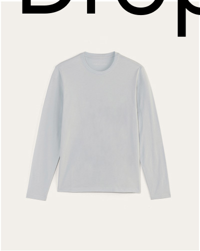 The Essential Organic Long-Sleeve Tee