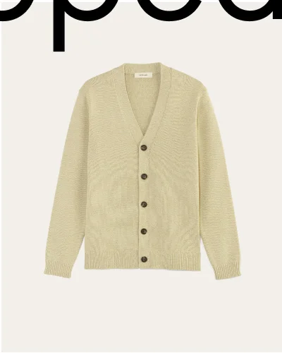 The Classic Cardigan in Everyday Cotton