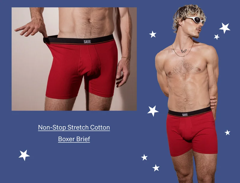 Non-Stop Stretch Cotton Boxer Brief
