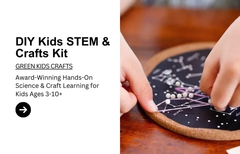 DIY Kids STEM & Crafts Kit – Award Winning Kids Science and Art Box