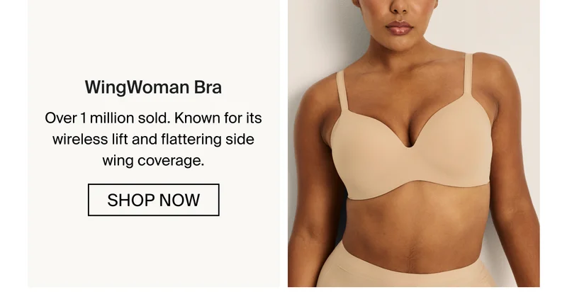 WingWoman Bra. SHOP NOW.