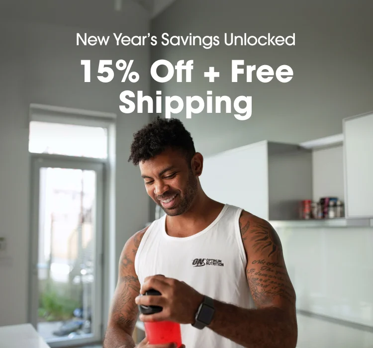 New Year's Savings Unlocked 15% Off + Free Shipping