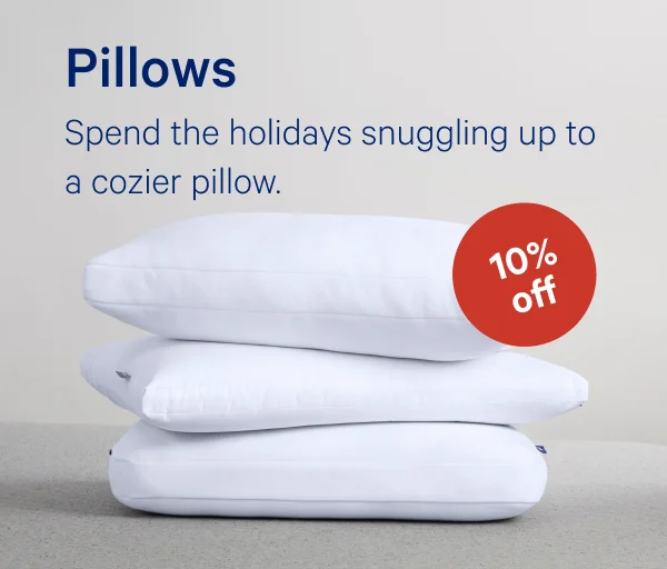 [10% OFF] >> Pillows >> Spend the holidays snuggling up to a cozier pillow. >>