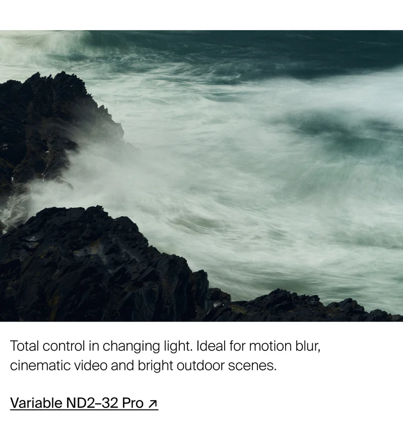 Variable ND2-32 Filter Pro