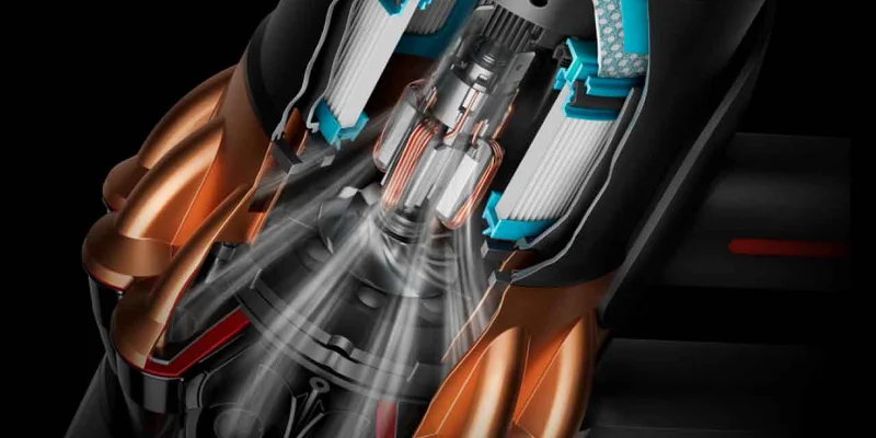 Close Up Of Dyson Technology