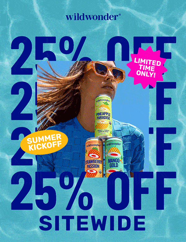25% Off Sitewide!