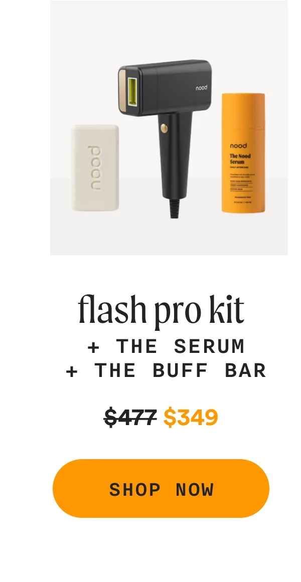flash pro kit + the serum + the buff bar (was $477, now $349) SHOP NOW