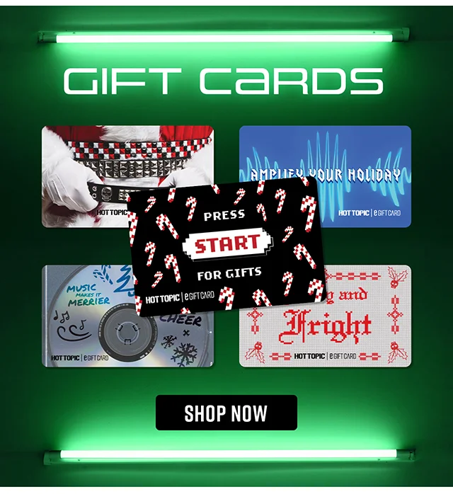 Hot Topic Gift Cards. Shop Now
