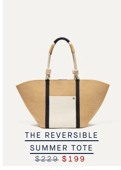 THE REVERSIBLE SUMMER TOTE