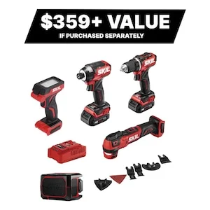Save $100: Select SKIL PWR CORE 12™ Power Tool Combo Kits