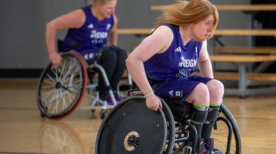 adidas adaptive Wheelchair Basketball launch