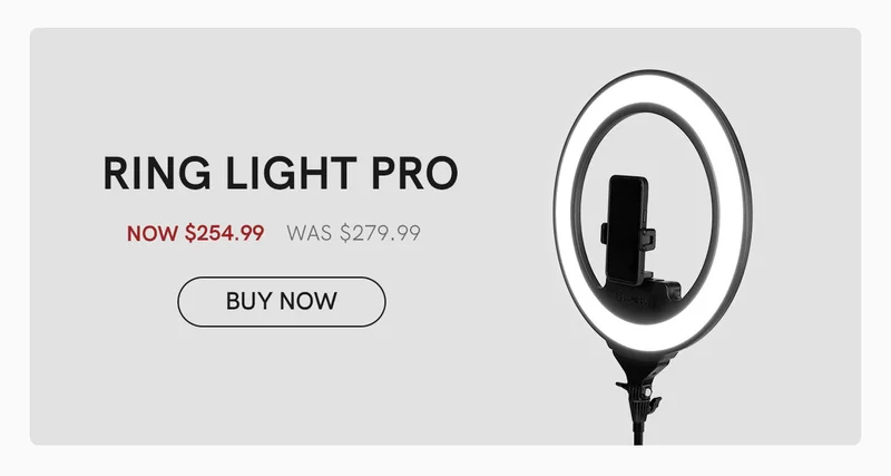 Cordless Ring Light Pro