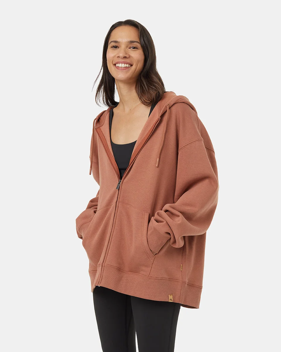 Image of TreeFleece Oversized Zip Hoodie