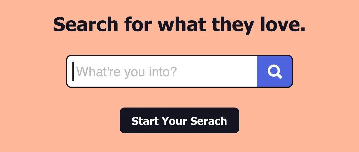 What're you into?