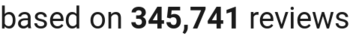 number of reviews
