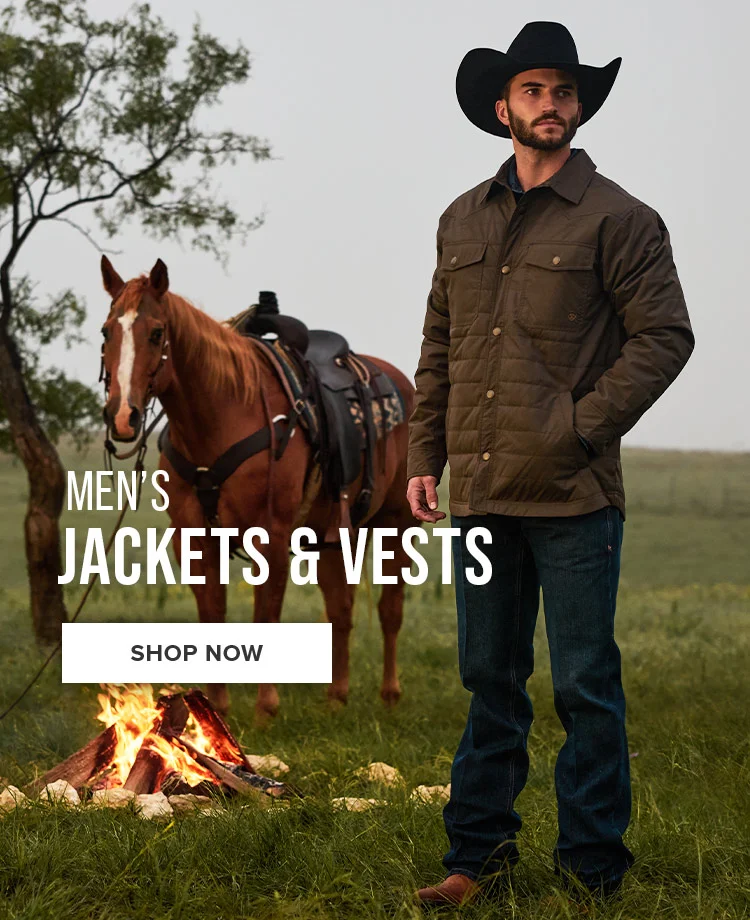 MEN'S JACKETS AND VESTS | SHOP NOW