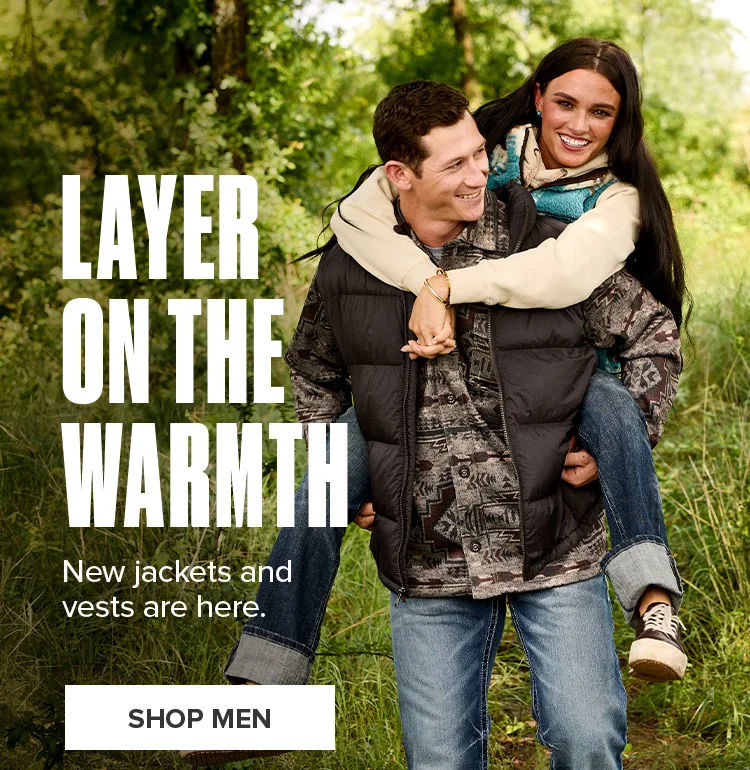 LAYER ON THE WARMTH. SHOP MEN