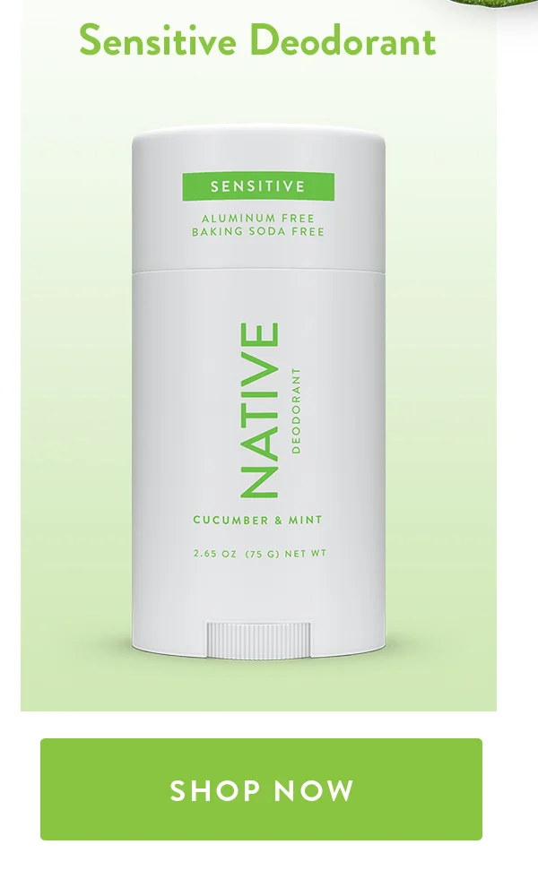 Sensitive Deodorant | SHOP NOW