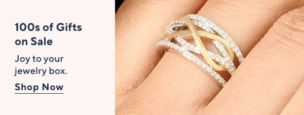 100s of jewelry gifts on sale