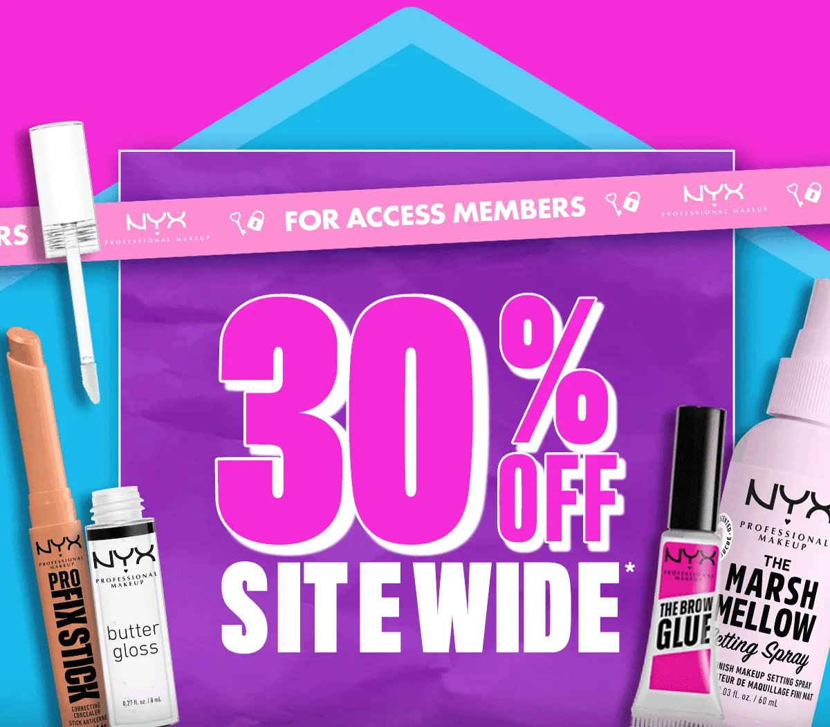 30% OFF SITEWIDE