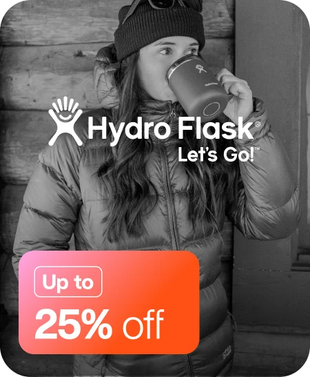 Up to 25% off on Hydro Flask