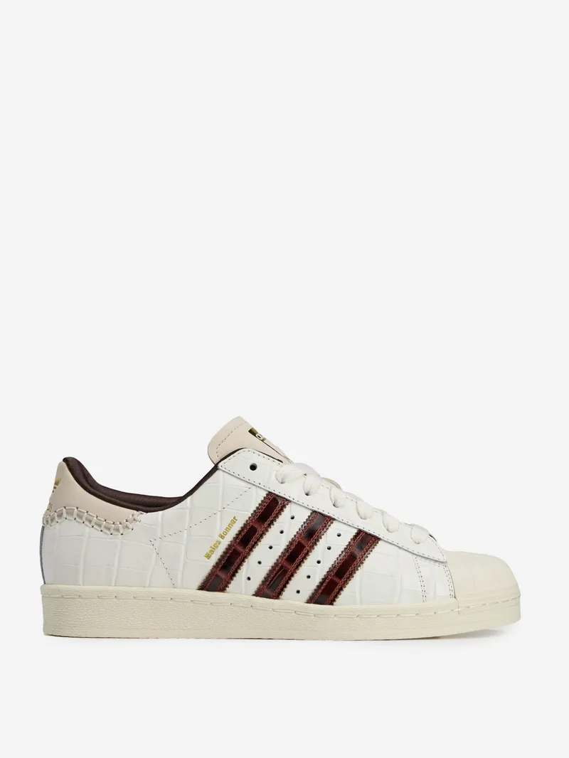 Image of Adidas x Wales Bonner Superstar - Wonder white/Fox brown