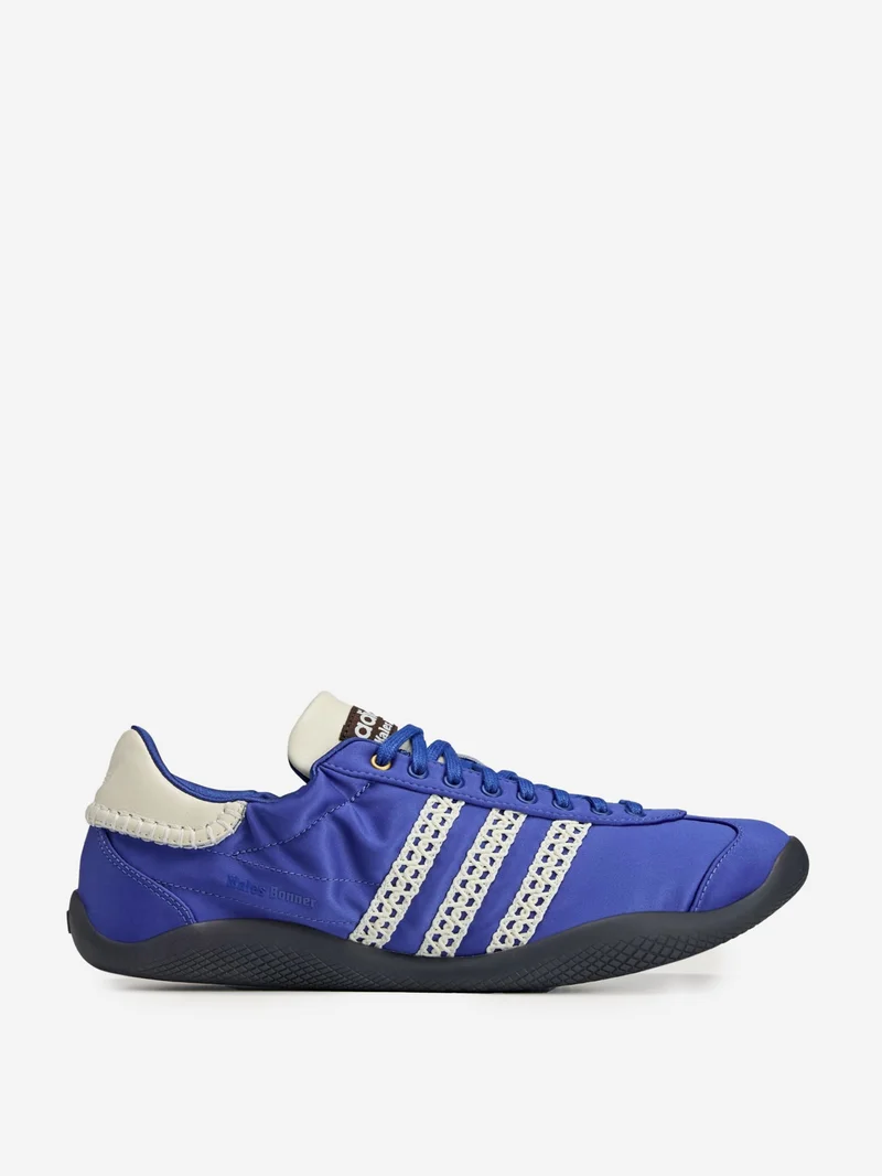Image of Adidas x Wales Bonner Karintha Lo Satin - Blue/cream white