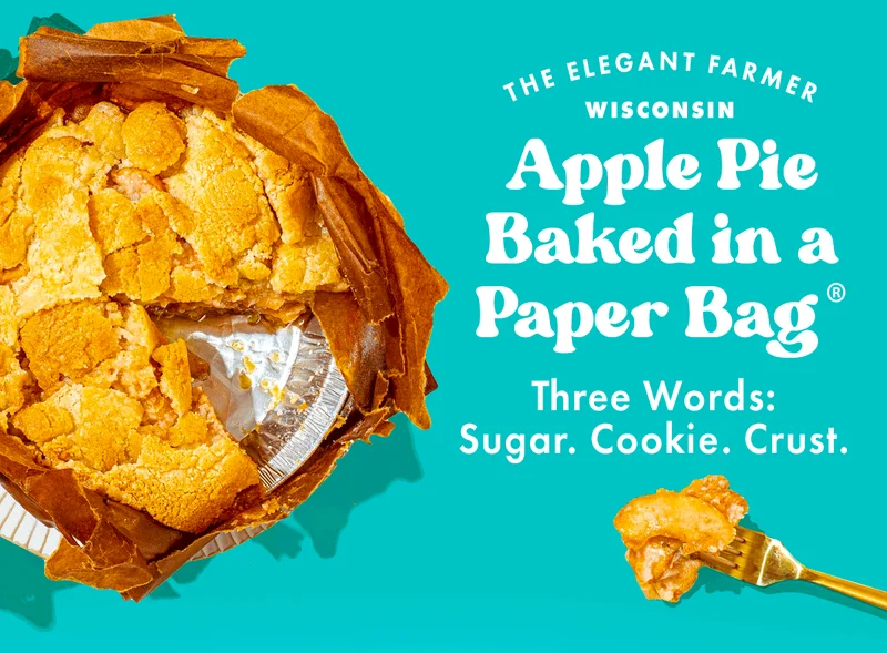 Apple Pie Baked in a Paper Bag