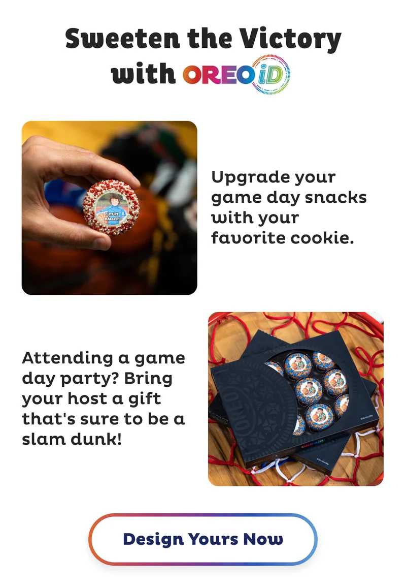 Sweeten the victory with OreoiD Design Yours Now