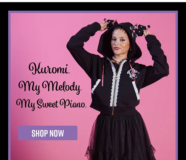 Kuromi, My Melody and My Sweet Piano. Shop Now