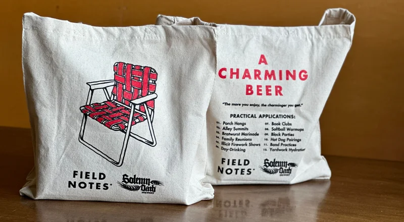 A Charming Beer Tote Bag