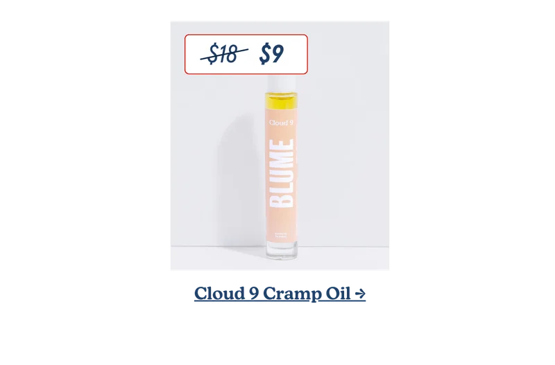 Cloud 9 Cramp Oil