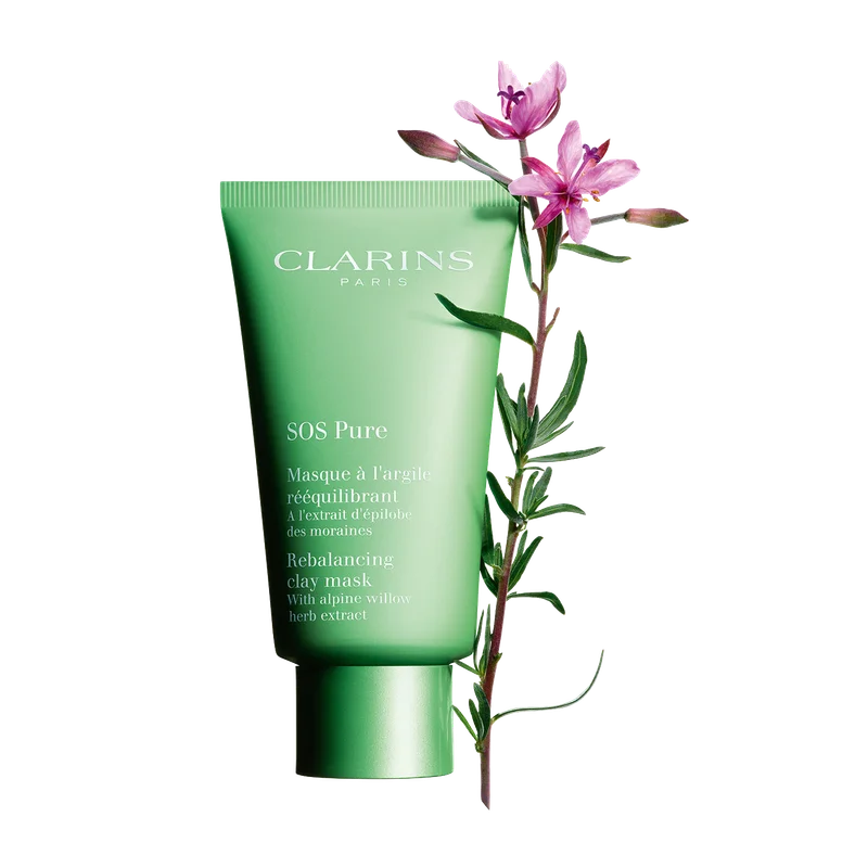Image of Clarins SOS Pure Rebalancing Clay Mask