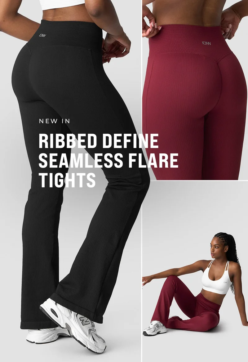 Ribbed Define Seamless Flare