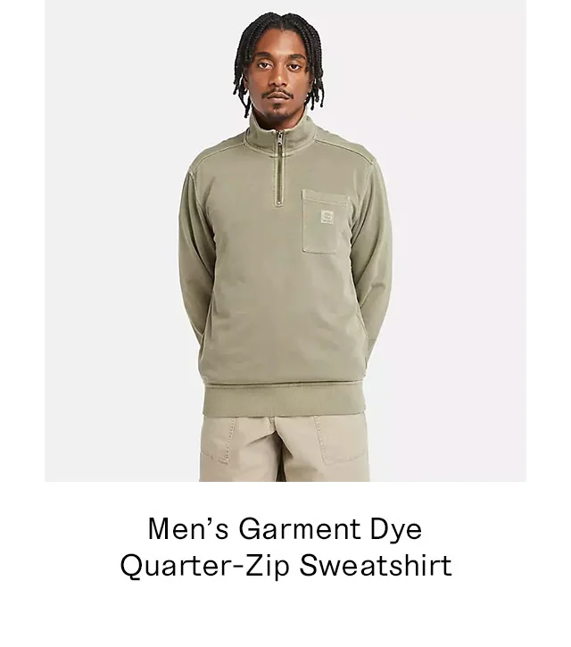 Men's Quarter Zip Sweatshirt