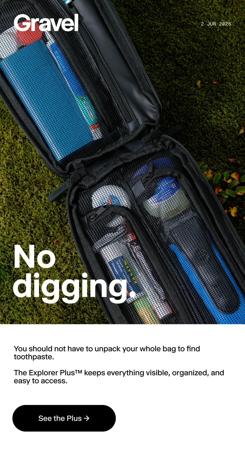 Gravel | No digging, get the PLUS