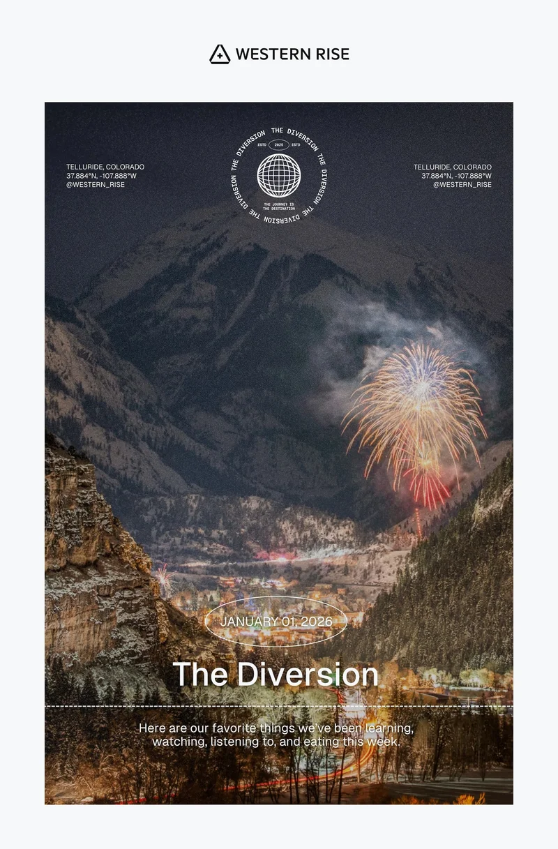 The Diversion: January 1, 2026
