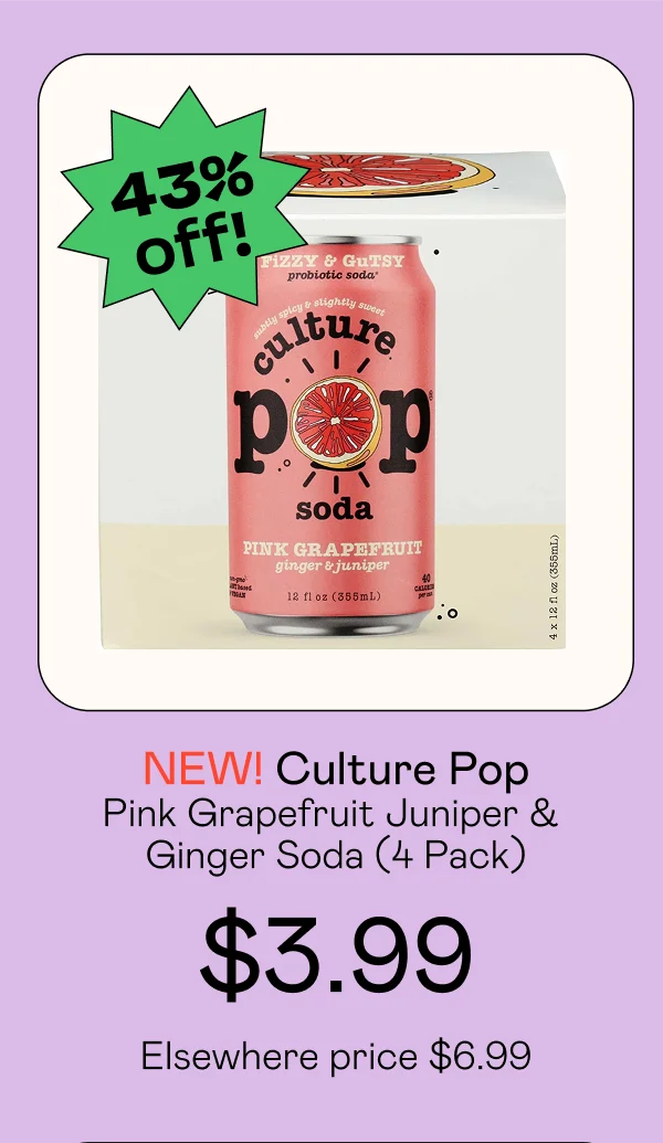 Pink Grapefruit Juniper & Ginger Soda (4 Pack)