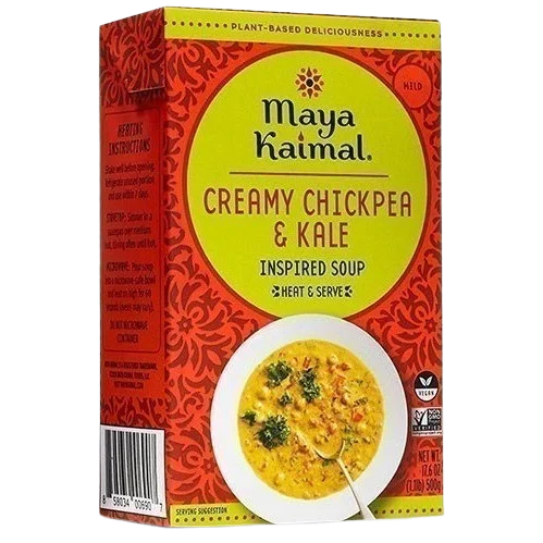 Image of BACK IN STOCK!<br>Maya Kaimal Creamy Chickpea Kale Soup