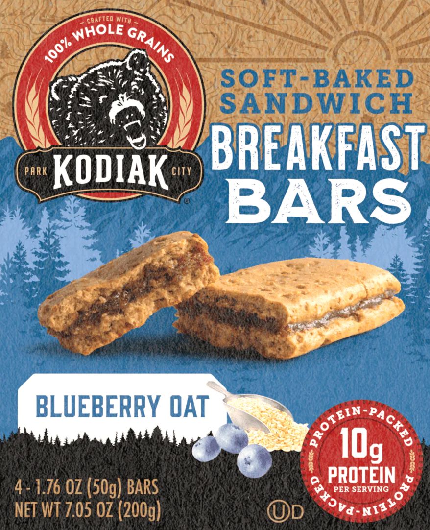 Image of Kodiak Soft Baked Sandwich Bars- Blueberry Oat