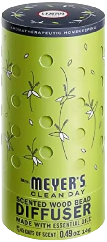 Image of Mrs. Meyer's Clean Day Lemon Verbena Scented Wood Bead Diffuser